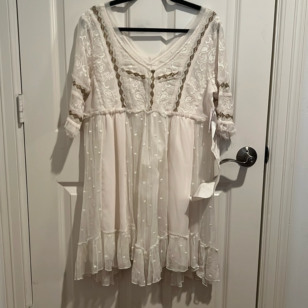 Free people Little Dot dress nwt - Picture 3 of 8